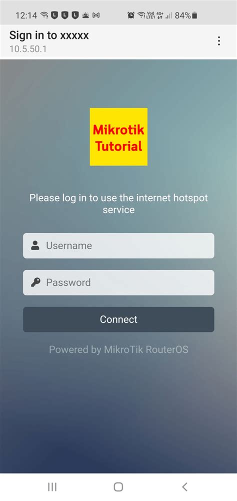 Mikrotik Hotspot Facebook Login .